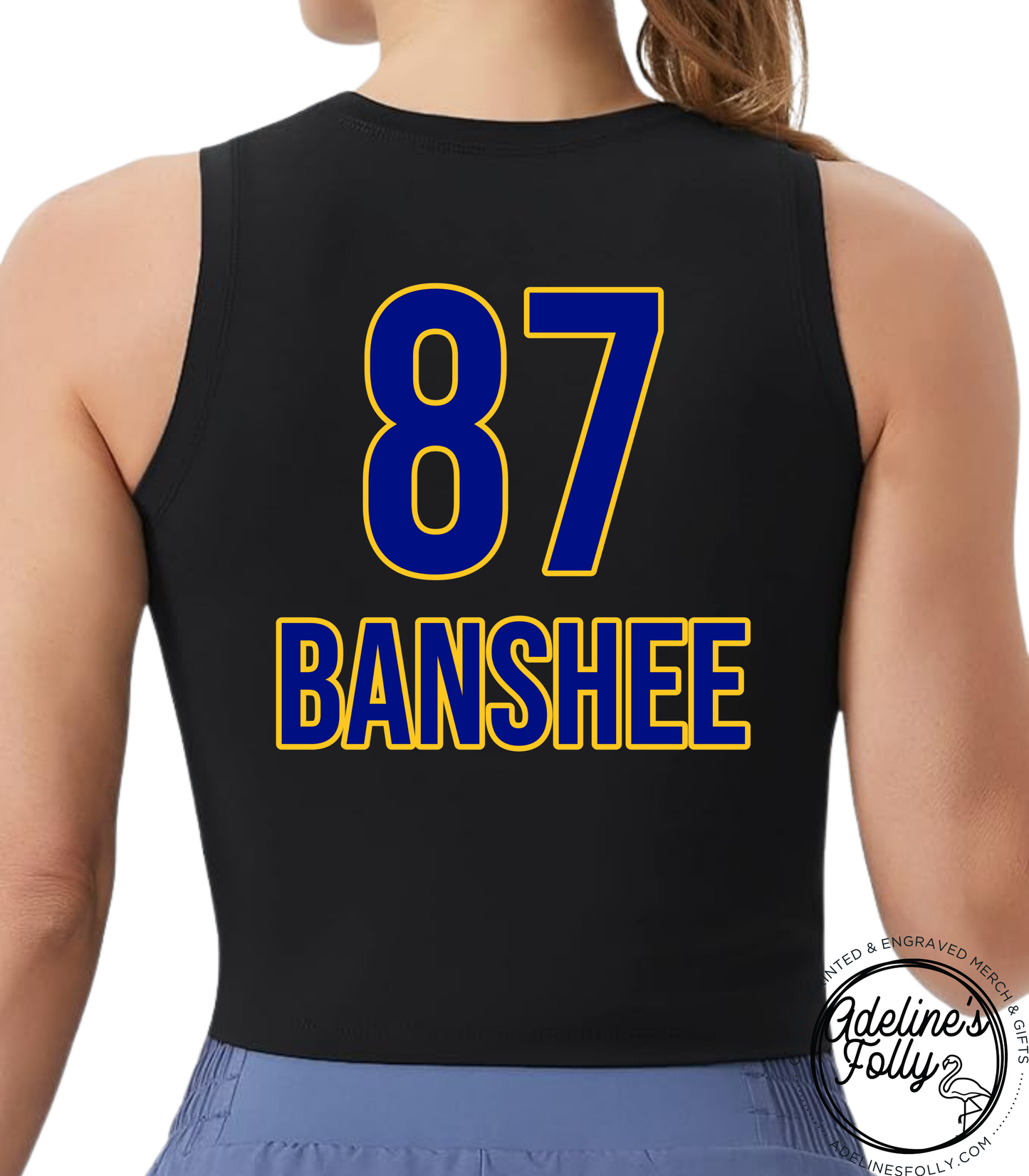 Regulators Sleeveless Crop Jersey