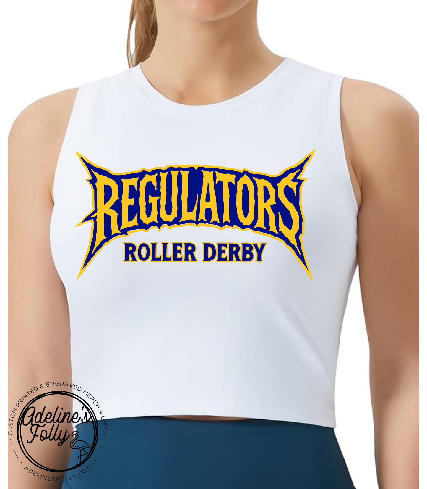 Regulators Sleeveless Crop Jersey