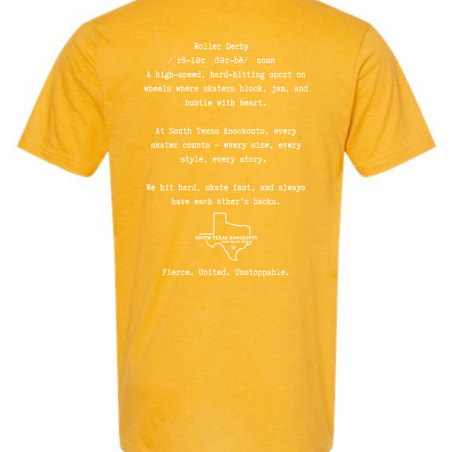 South Texas Knockouts "Roller Derby Definition" Tee