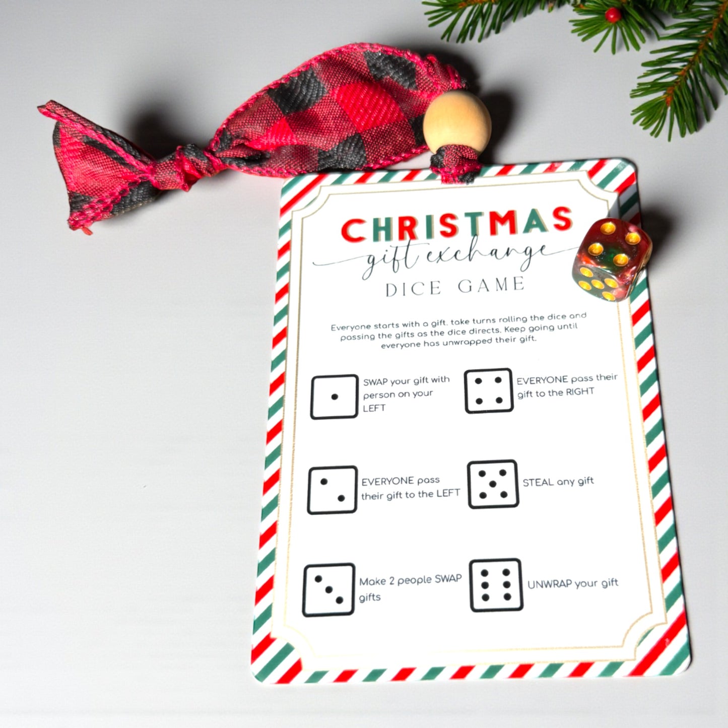Christmas Gift Exchange Dice Game – Holiday Party Fun
