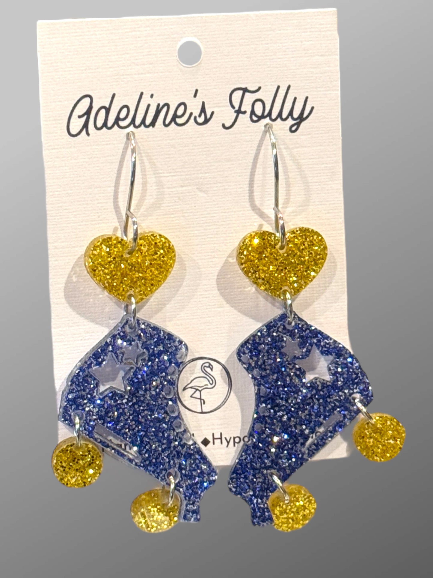 Roller Derby Earrings - STKO Wheels of Fury