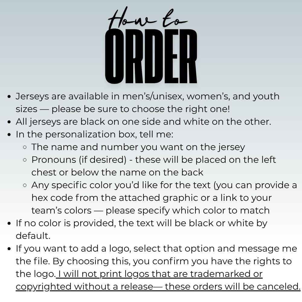 Custom Reversible Scrimmage Jerseys – Mens/Unisex - Roller Derby, Basketball, Soccer, Lacrosse, Hockey, Volleyball