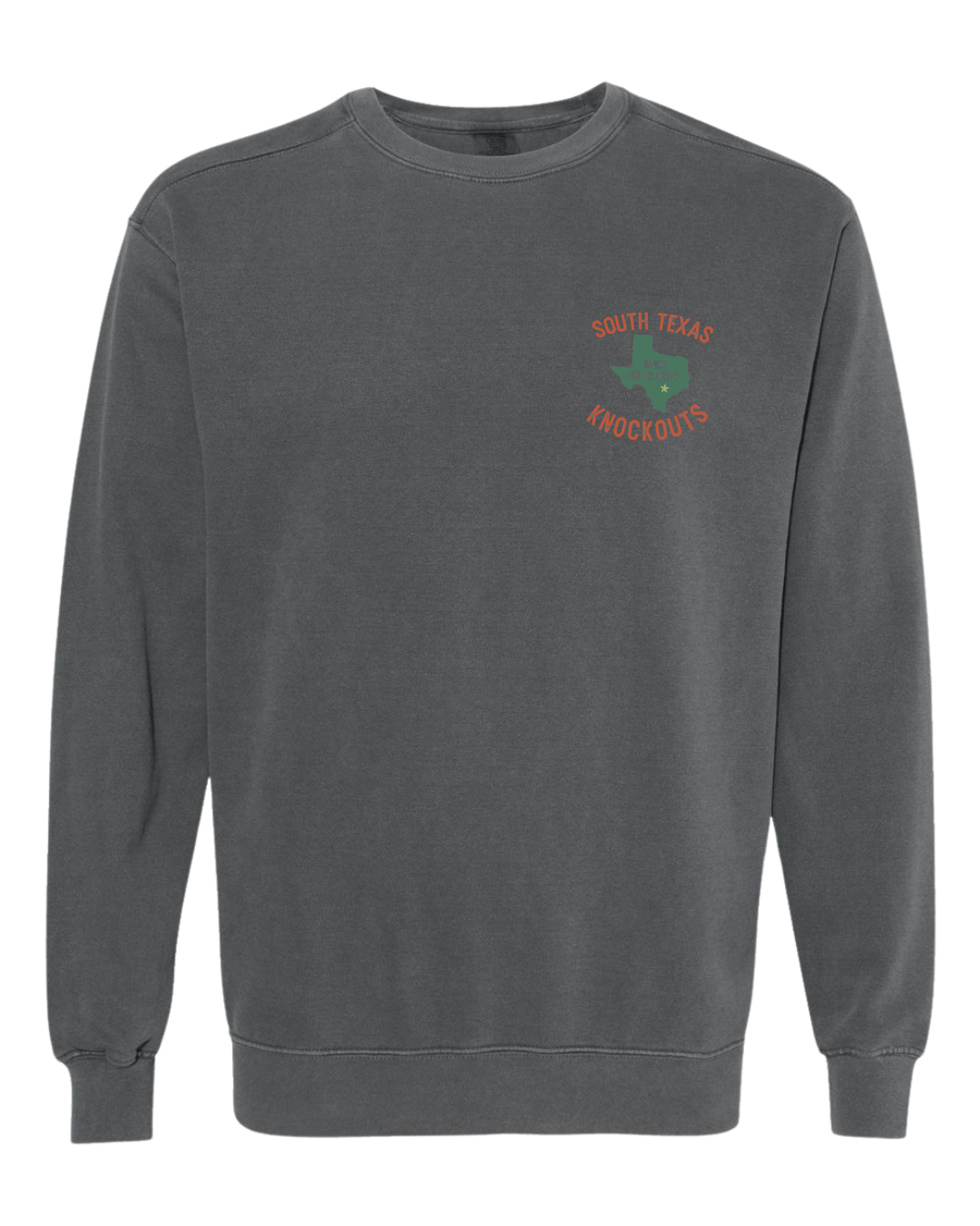 South Texas Knockouts Holiday 2025 Garment-Dyed Crewneck Sweatshirt