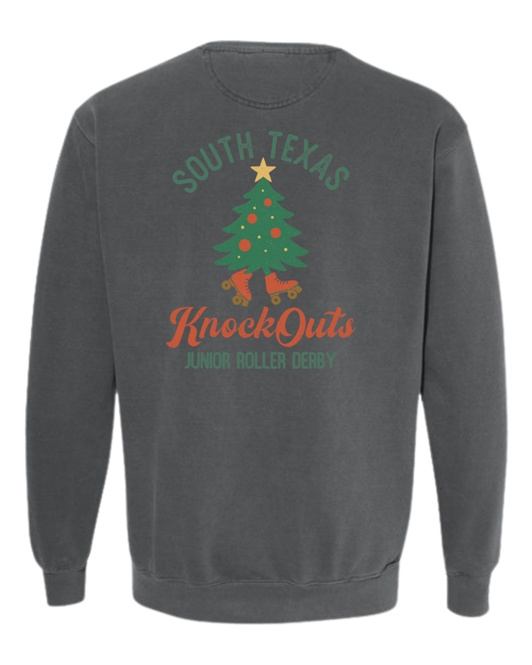 South Texas Knockouts Holiday 2025 Garment-Dyed Crewneck Sweatshirt