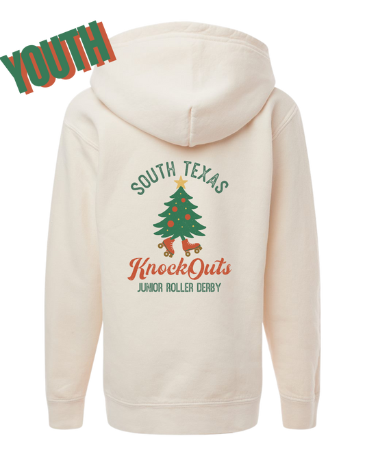 South Texas Knockouts Holiday 2025 Garment-Dyed Youth Hoodie