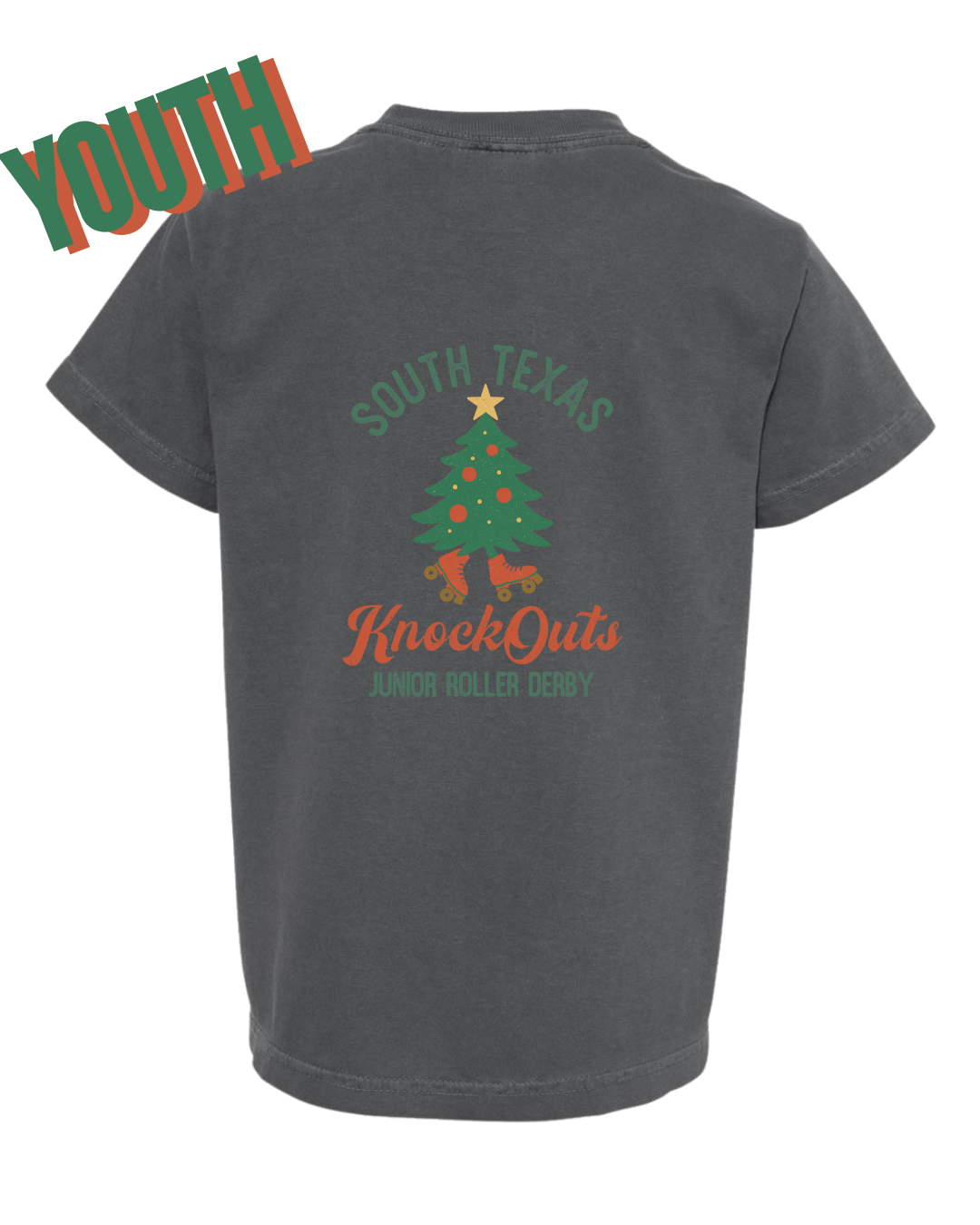 South Texas Knockouts Holiday 2025 Youth Short Sleeve Tee