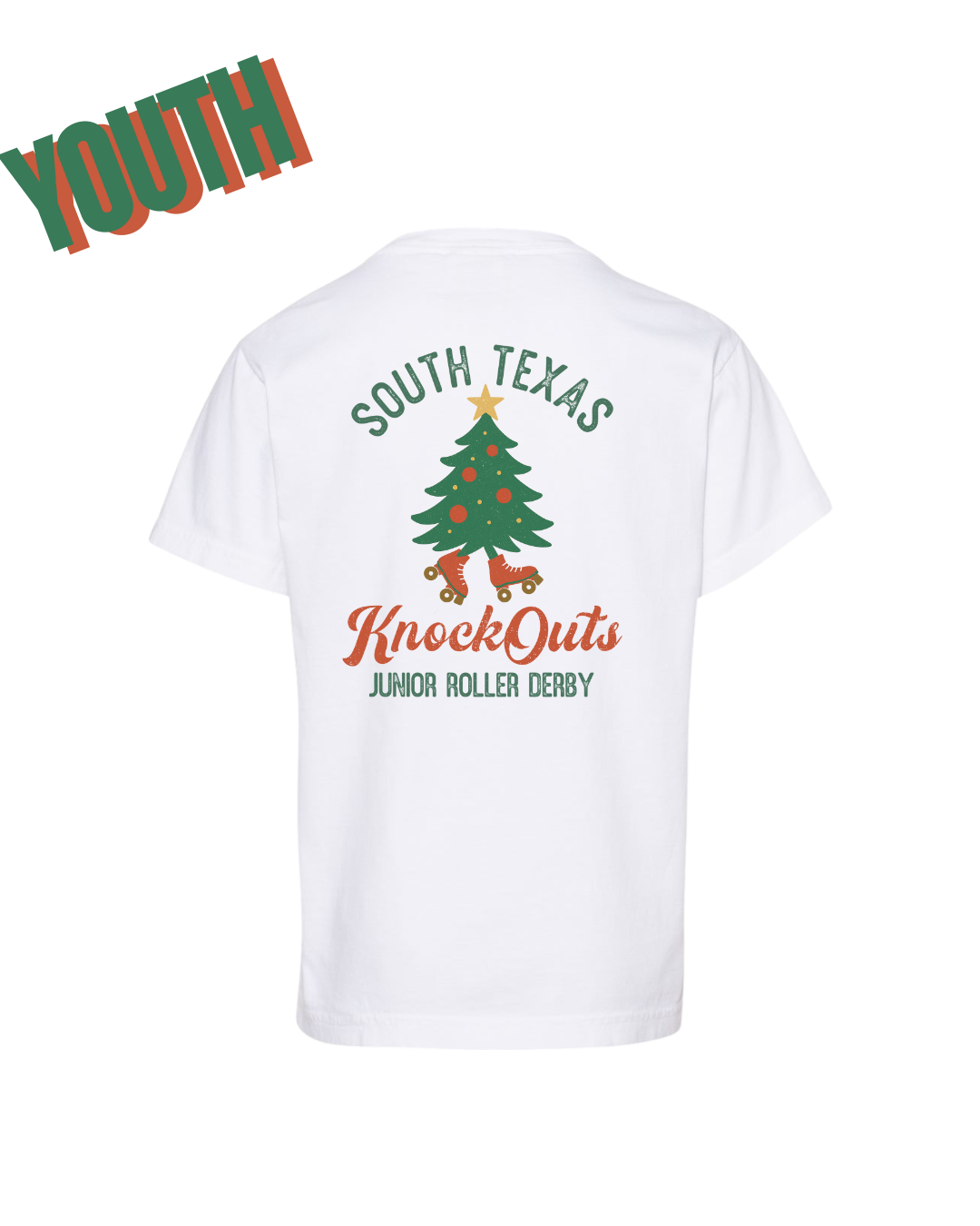South Texas Knockouts Holiday 2025 Youth Short Sleeve Tee