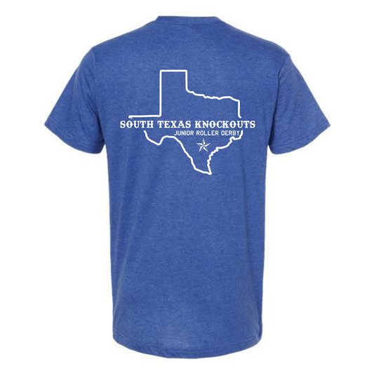 South Texas Knockouts Standard Logo Tee – White Print