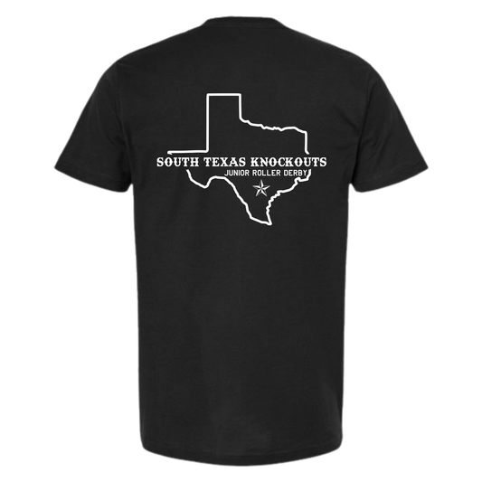 South Texas Knockouts Standard Logo Tee – White Print