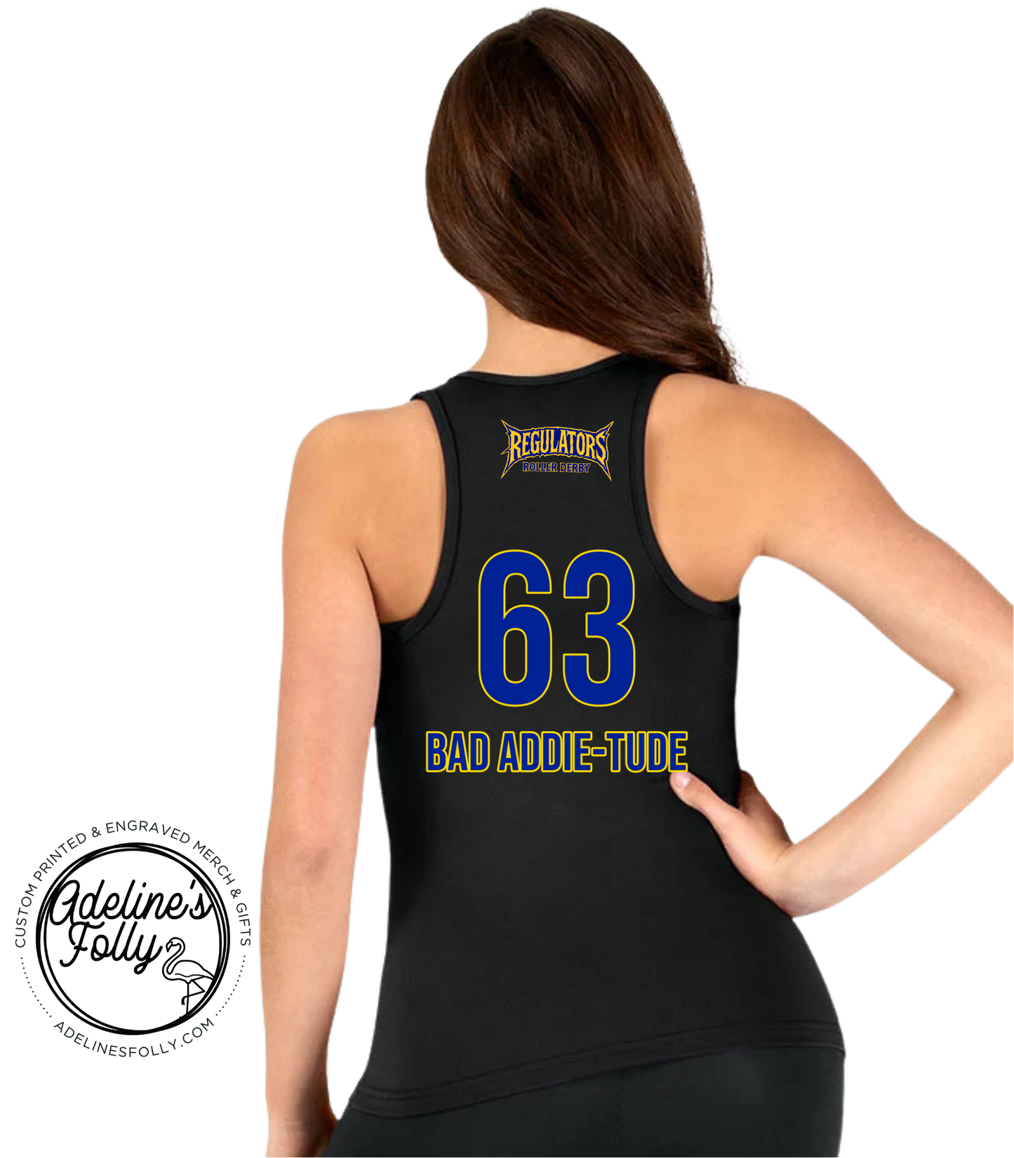 PRE-ORDER - Regulators Full Length Racer Back Tank Top