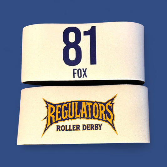 Custom Roller Derby Arm Bands – WFTDA Compliant – Regulators Edition