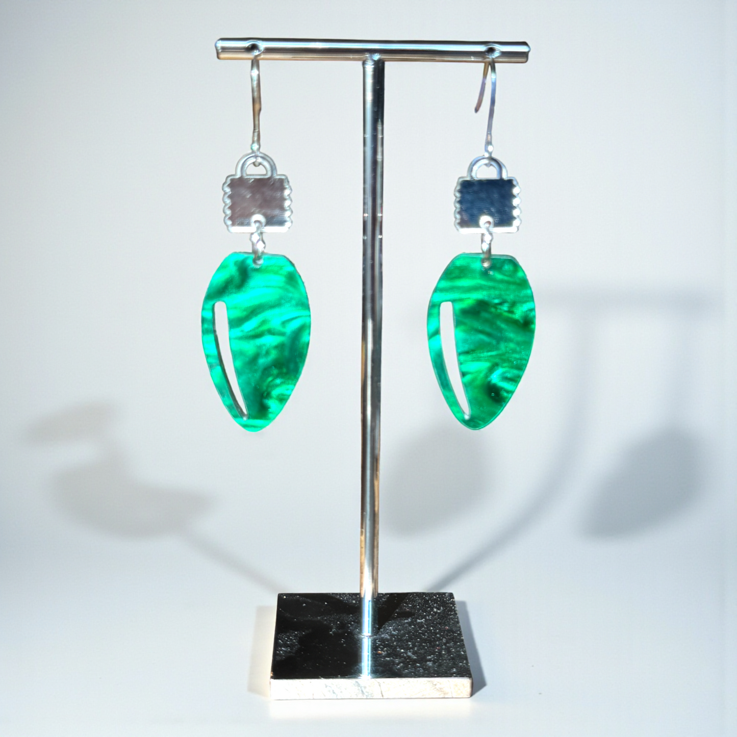 Christmas Bulb Light Earrings - Metallic/Multiple Colors Available!