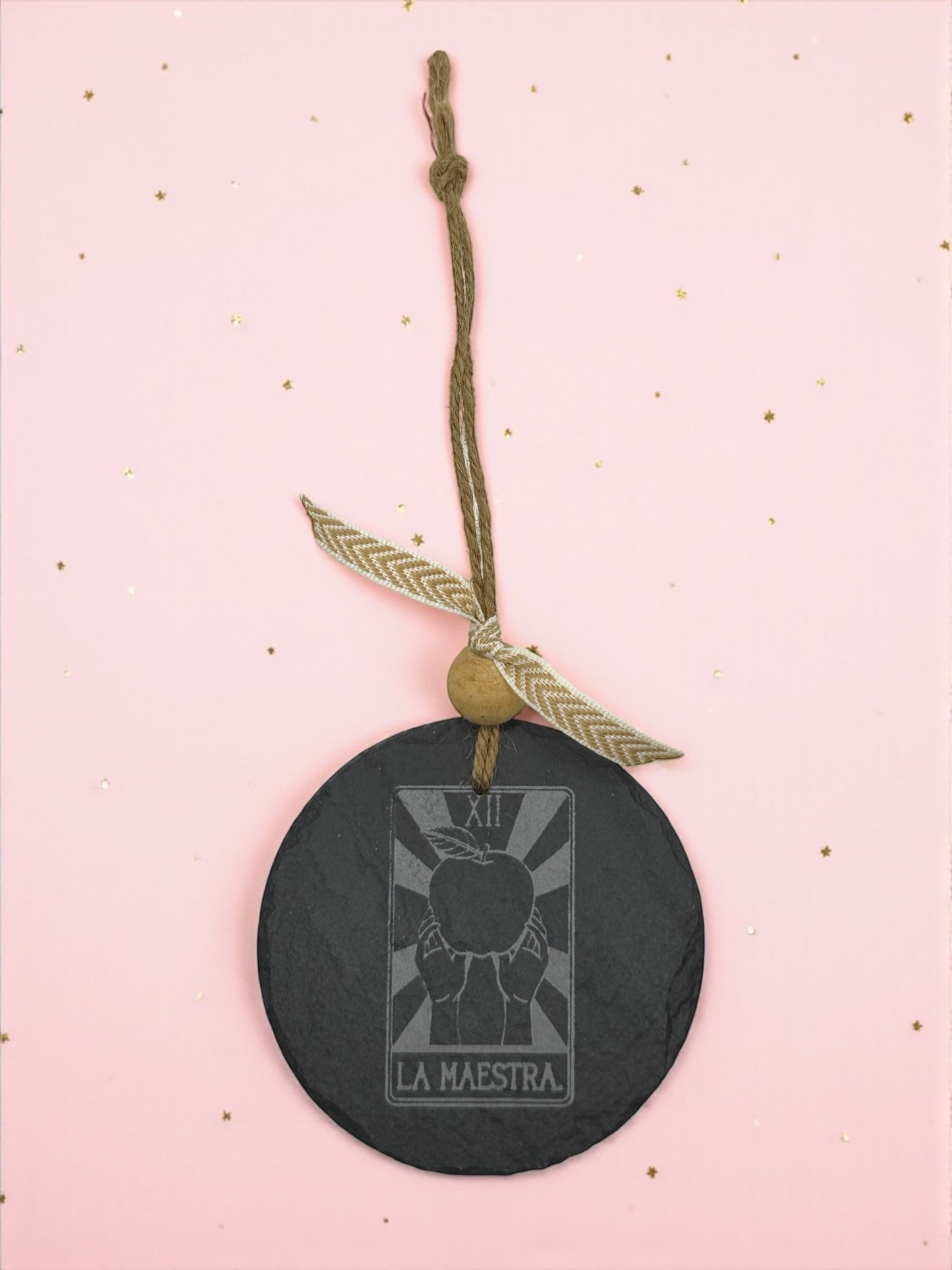 La Maestra – Lotería Inspired Teacher Ornament
