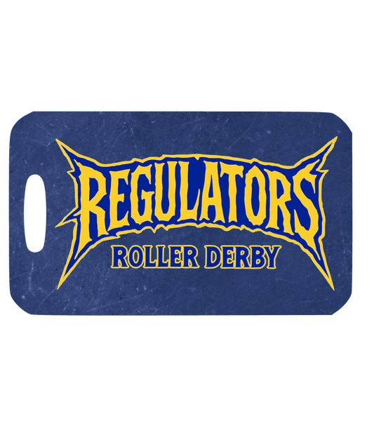 Custom 2-Sided Regulators Aluminum Bag Tag