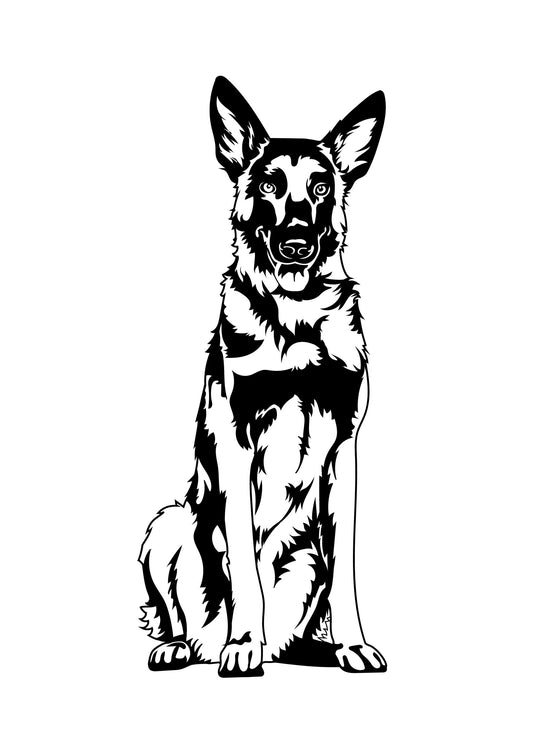 Personalized Engraved Dog Breed Ornament