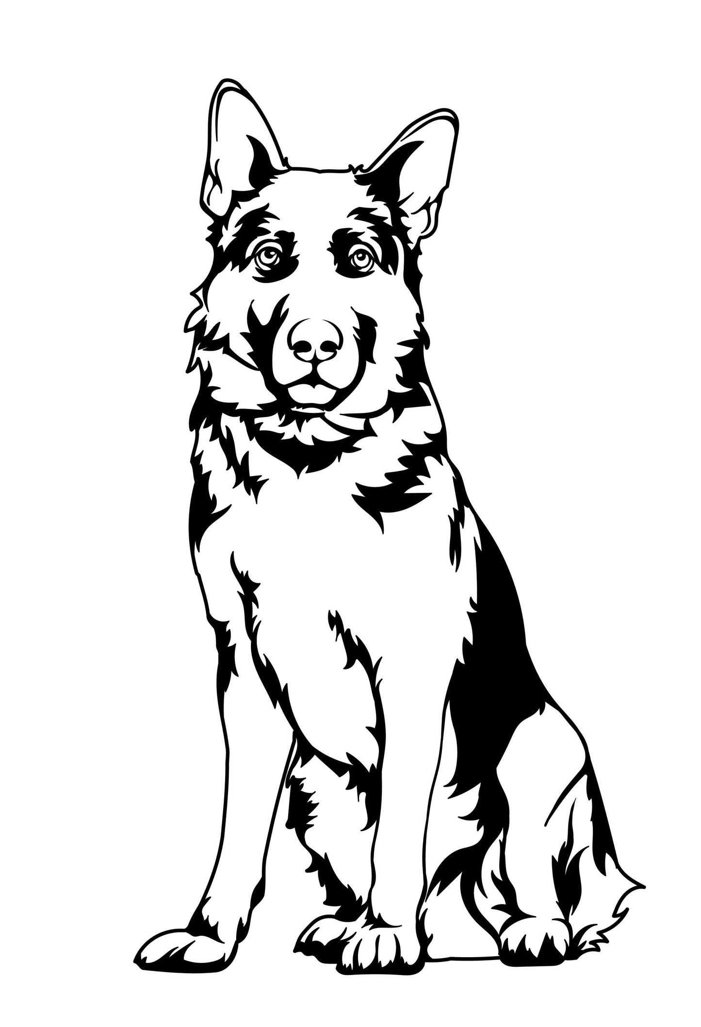 Personalized Engraved Dog Breed Ornament